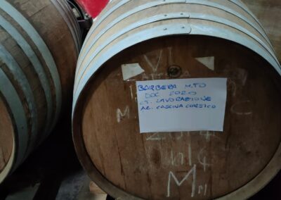 Barbera secco profumato bouquet.....